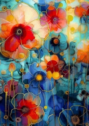 Puzzle Enjoy Su jardín de flores silvestres 1000 piezas