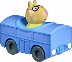 Minivehículo de Peppa Pig – caravana con el hermanito Tom (George) – Postal