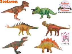 Zoolandia figuras de dinosaurios 15–18 cm, set de 6 especies