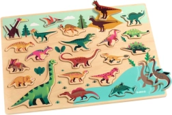 Djeco puzle de madera dinosaurios