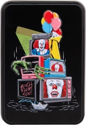 Cartas de juego Pennywise en caja metálica