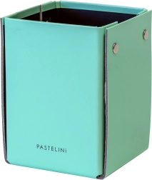 Vaso para lápices laminado Pastelini verde