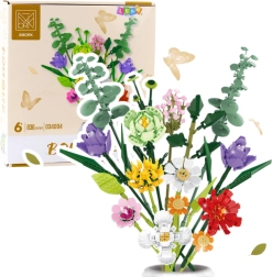Set de construcción – ramo decorativo de flores, 836 piezas
