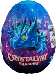 Crystalynx dragones flexibles en un huevo – sorpresa coleccionable