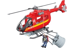 Helicóptero de bomberos con efectos 38 cm