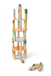 Gran torre de equilibrio – juego de mesa de madera para niños