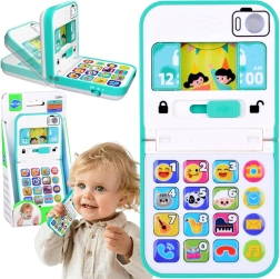 Teléfono infantil plegable interactivo musical