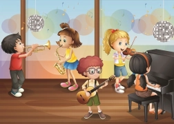 Puzle orquesta infantil 100 piezas