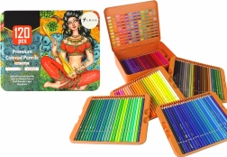 Set de pequeño artista: 120 lápices de colores con organizador