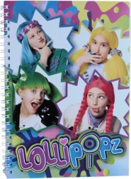 Cuaderno A5 Lollipopz con encuadernación de espiral
