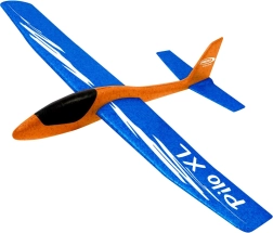 Planeador lanzable de espuma Pilo XL – Azul-naranja