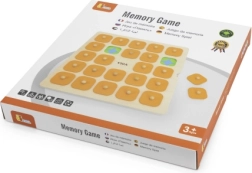 Viga juego de memoria Montessori – grande, 10 tarjetas intercambiables