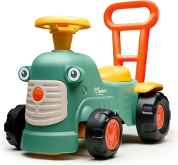 Correpasillos infantil tractor FALK Maurice con compartimento y asa