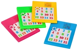 Juego lógico de rompecabezas deslizante con números - 1 pieza