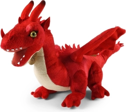 Dragón de peluche rojo ECO-FRIENDLY 40 cm