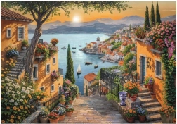 Puzzle Escaleras al puerto (1500 piezas)