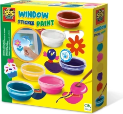 Pinturas pelables para vidrio para crear dibujos en ventanas