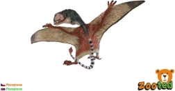 Figura de pteropterus dinosaurio de 15 cm