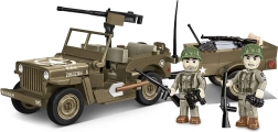 Set de construcción COBI Jeep WILLYS MB con remolque 1:35