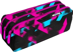 Estuche escolar con 3 cremalleras Line Girl
