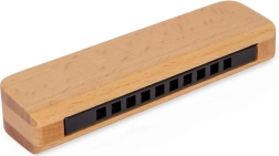 Armónica de madera Bigjigs Toys – natural
