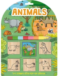 Set de sellos Animales con cera