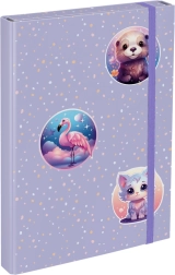 Carpeta para cuadernos escolares A4 BAAGL mascotas