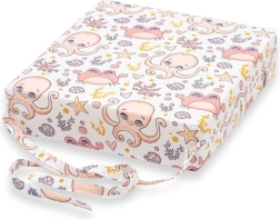 Cojín elevador infantil para silla New Baby Basic, pulpo azul