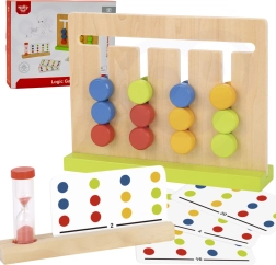 Juego lógico de madera con temporizador y patrones de colores TOOKY TOY