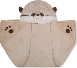 Manta cálida con capucha Suricata de Cozy Noxxiez