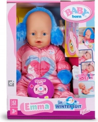 Muñeca BABY born Emma con mono de invierno 43 cm