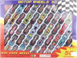 Set de coches metálicos 50 uds