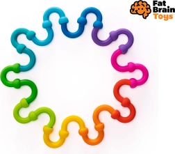 Fat Brain Plip Links piezas de silicona conectables - 20 unidades