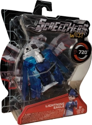 Screechers Wild! vehículo transformable Lightning Eagle – águila azul