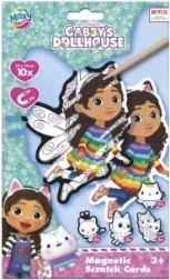 Imágenes magnéticas para rascar La casa de muñecas de Gabby – set de 10 uds