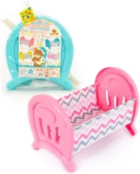 Cuna plegable grande para muñecas