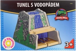 Maxim túnel con cascada