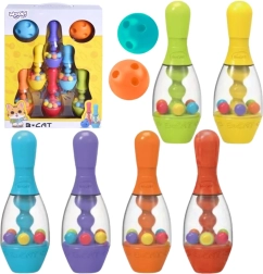 Boliches sensoriales de colores para niños Woopie