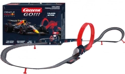 Pista de coches Carrera GO Challenger F1 con coche Red Bull