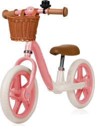 Bicicleta de equilibrio infantil Lionelo Alex Plus – Rosa Pink Rose