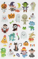 Pegatinas de espuma de Halloween
