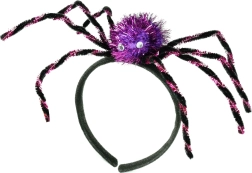 Diadema de Halloween con araña
