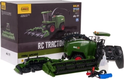 Cosechadora RC 2 en 1 para cereales y maíz con luces, sonidos y humo