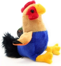 Gallo de peluche 19 cm