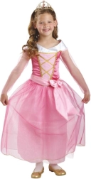 Disfraz infantil de princesa – vestido rosa (3–4 años)