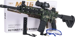 Bláster de gel M416 con bolitas de agua y accesorios