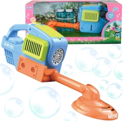 Woopie pompas de jabón con accesorio de cortacésped, azul