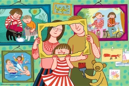Puzzle Trefl Basia y su día Maxi 24 piezas