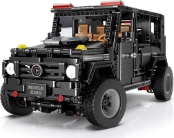 Kit de coche todoterreno 1:10, 1722 piezas – negro