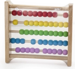 Ábaco de madera para niños